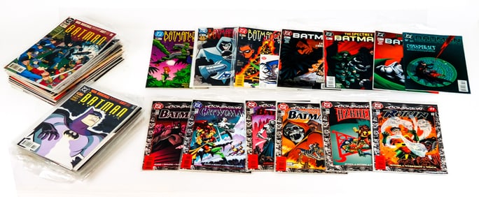 Group of Birds of Prey and Batman Comics, 52