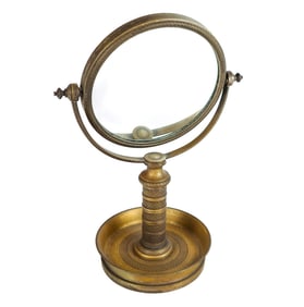 Brass Shaving Mirror