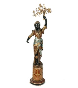 Venetian Blackamoor Candelabrum
