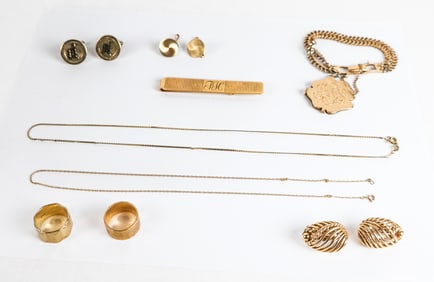Group of 14K Gold Jewelry