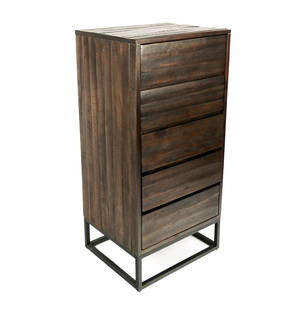 Contemporary Five-Drawer Chest