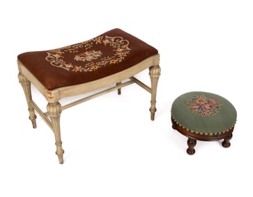 Needlepoint Upholstered Furniture, 2