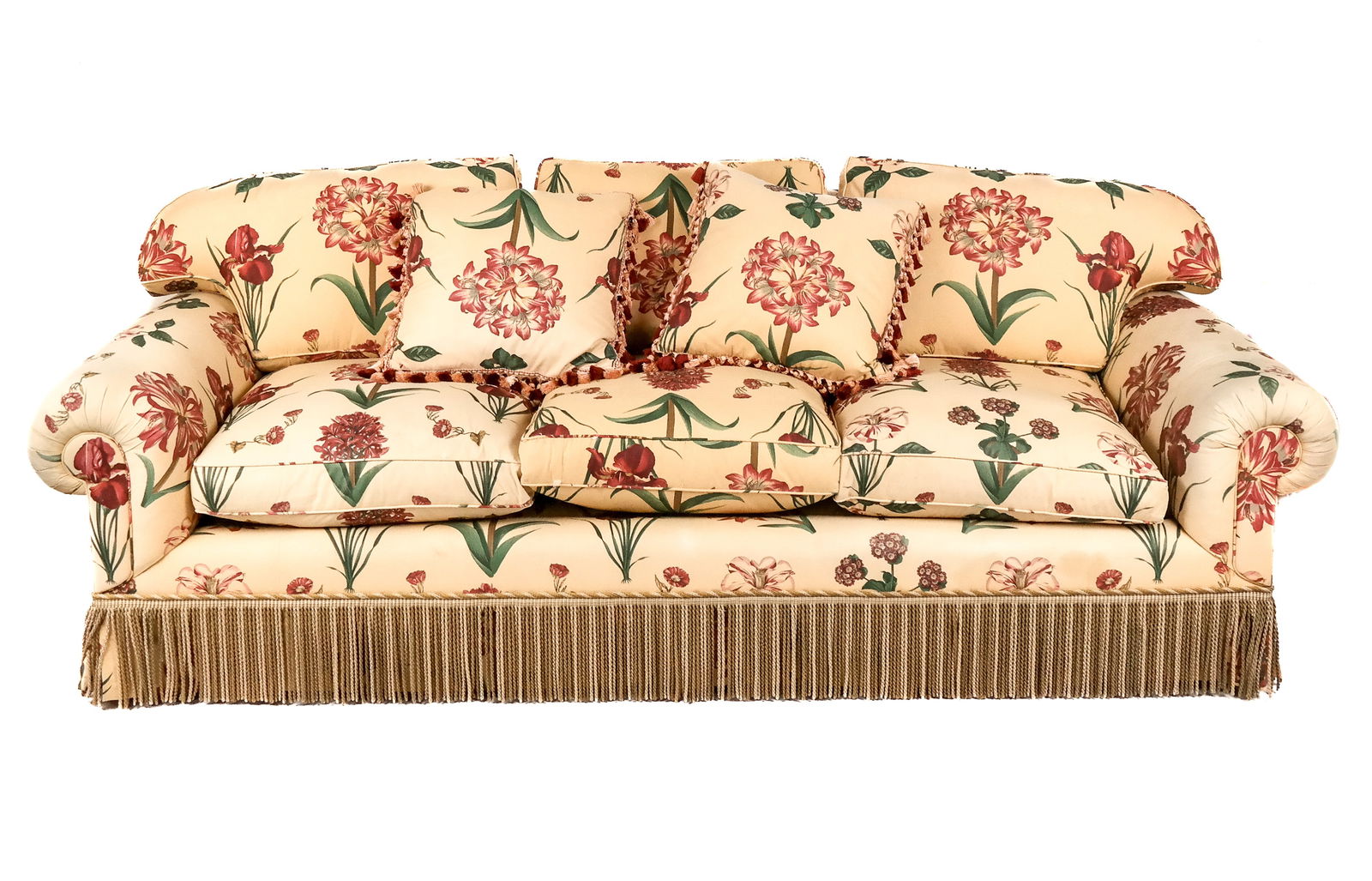 Floral Upholstered Couch (1 of 12)