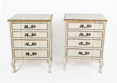 Pair of French Provincial Commodes