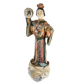 Chinese Ceramic Sculpture of Chang'e
