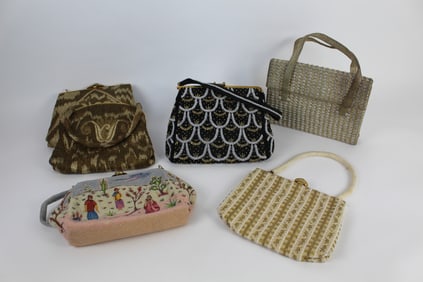 Group of 6 Vintage 1960's Morabito Purses