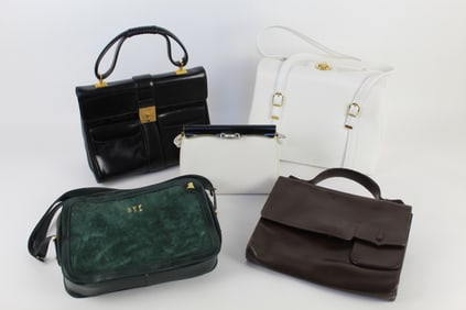 Group of 5 Vintage 1950's/60's Purses