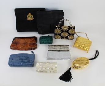 Group of 10 Vintage 1960's/70's Purses