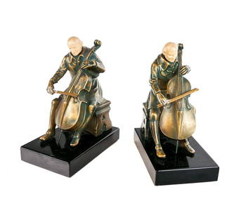 JB Hirsch Bronze and Marble 