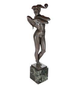 Michael PARKES "Guardian" Bronze Sculpture