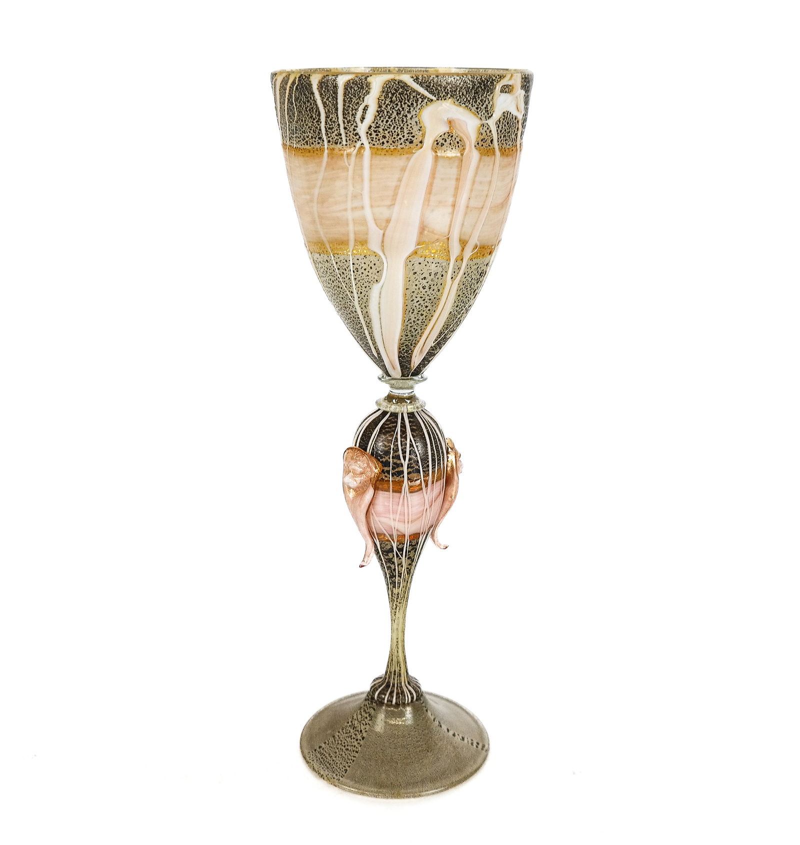 Venetian Art Glass Chalice (1 of 10)