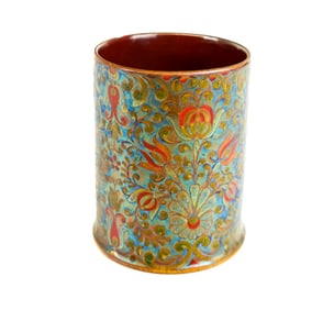 Zsolnay Eosin-Glazed Earthenware Vase