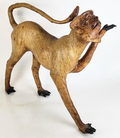 Antique Leather Monkey