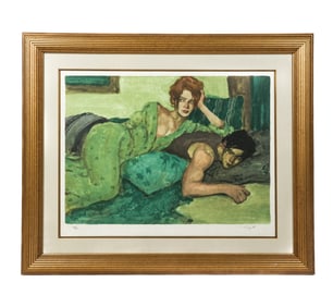 Malcolm LIEPKE: "Seduction..." - Lithograph
