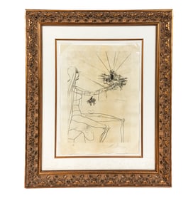 Salvador DALI: "C'est Tres Loins" - Etching