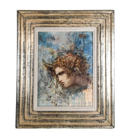 Fabrizio CLERICI: Facial Study - Oil Painting