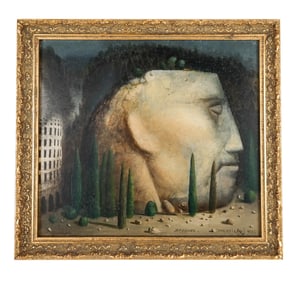 Walther JERVOLINO: "Projet" - Oil Painting