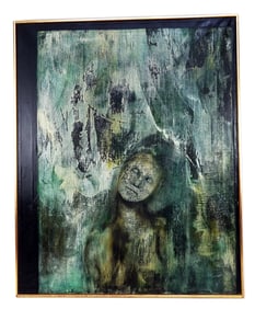 Enrico Colombotto ROSSO: "Dreaming Lady" - O/C