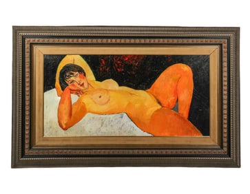 After Amedeo MODIGLIANI: "Le Grand Nu" - O/C