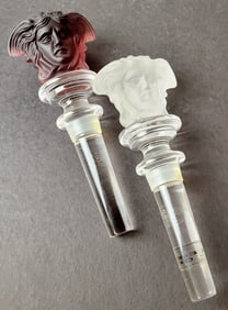 Rosenthal Versace Bottle Stoppers, 2