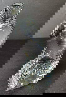 Baccarat Crystal Sculpture of a Falcon