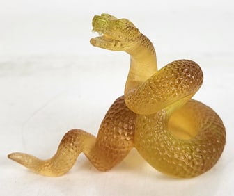 Daum France Pate de Verre Snake