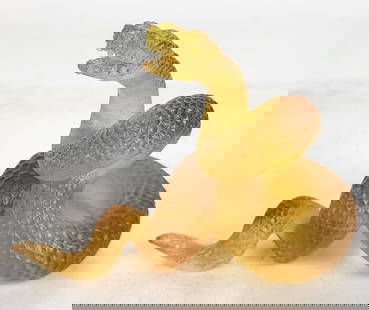 Daum France Pate de Verre Snake