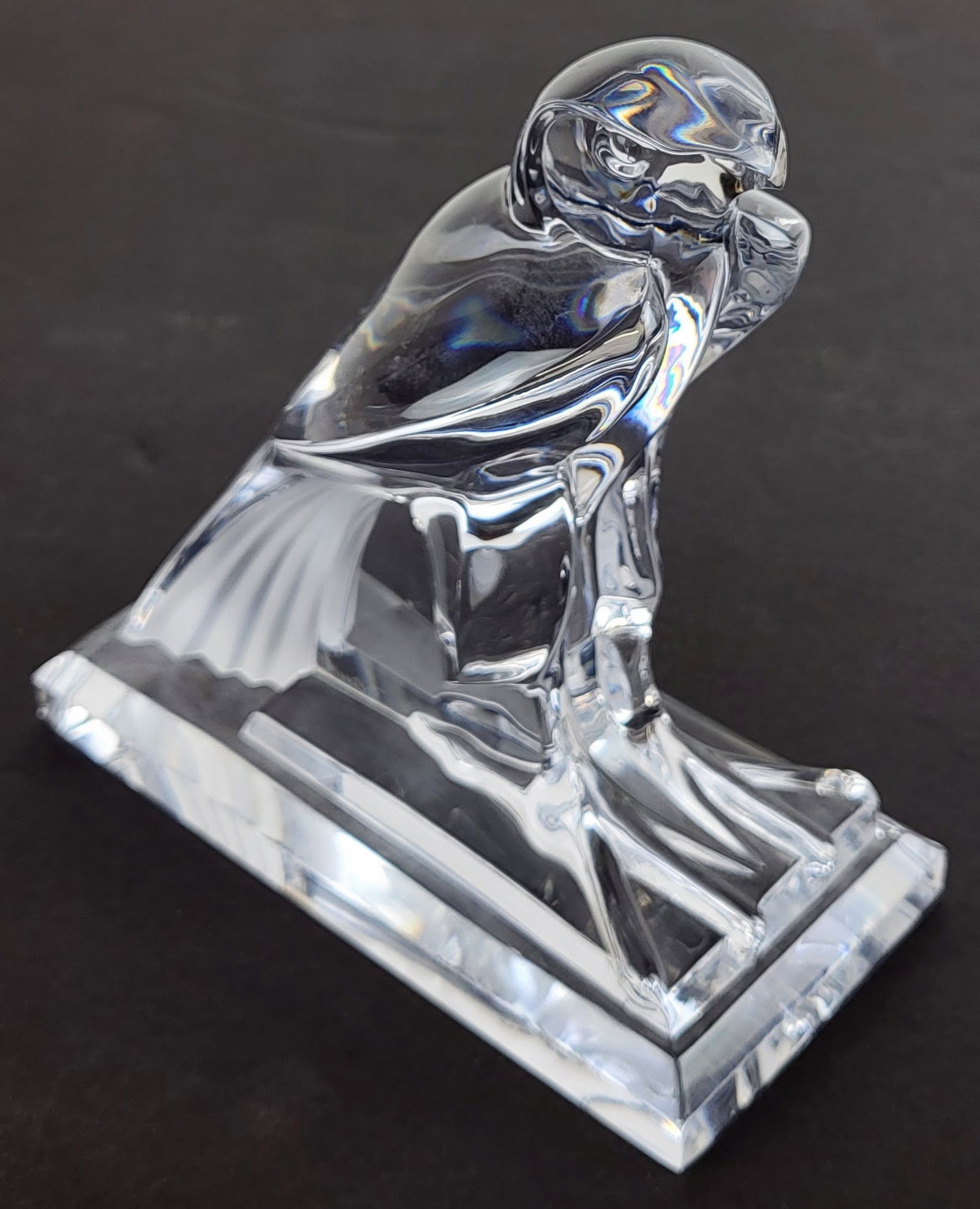 Daum France Crystal Sculpture of a Falcon (1 of 11)