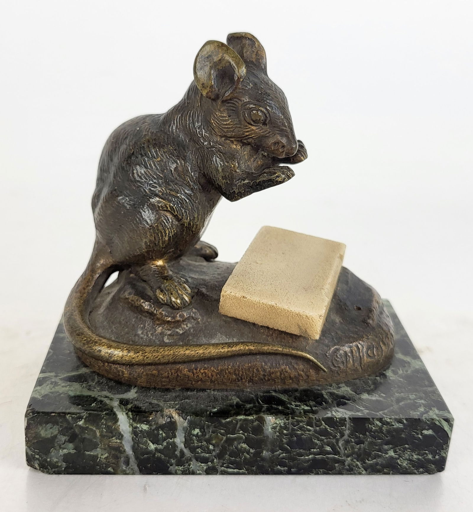 Clovis Edmond MASSON "Mouse with Sugar" Bronze (1 of 11)