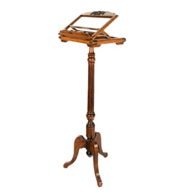 Antique Mahogany Music Stand