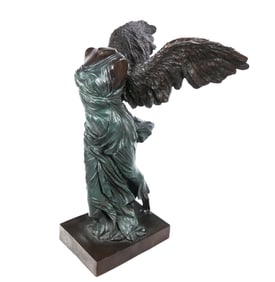 After Auguste MOREAU, "Winged Victory" Bronze