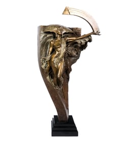 Richard MACDONALD Bronze "Regina Luminaire"