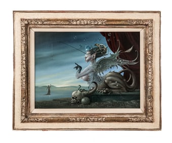 Hans KANTERS Mythological Oil on Panel