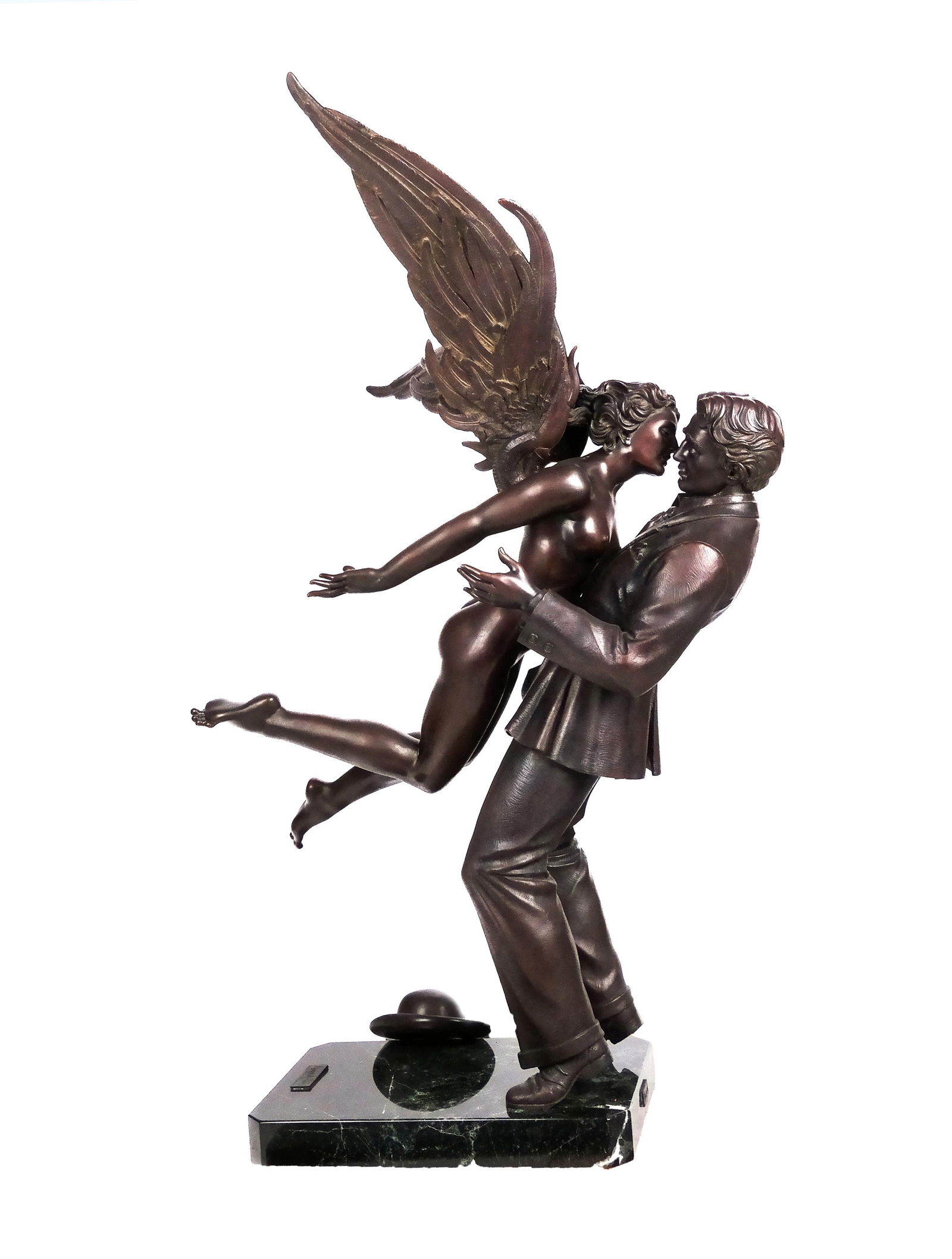 Michael Parkes "Angel Affair" Bronze on Marble (1 of 18)
