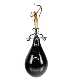 Lucio BUBACCO Murano Vase “Apollo”