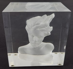 Frederick HART "Chesley" Acrylic Sculpture