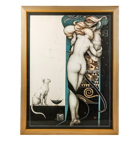 Michael PARKES: "Night And Day" - Lithograph