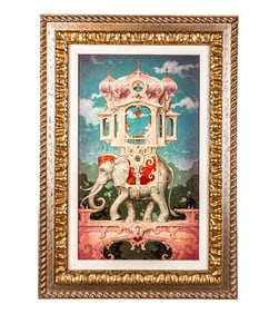 Daniel MERRIAM: Surrealistic Animals - Mixed Media