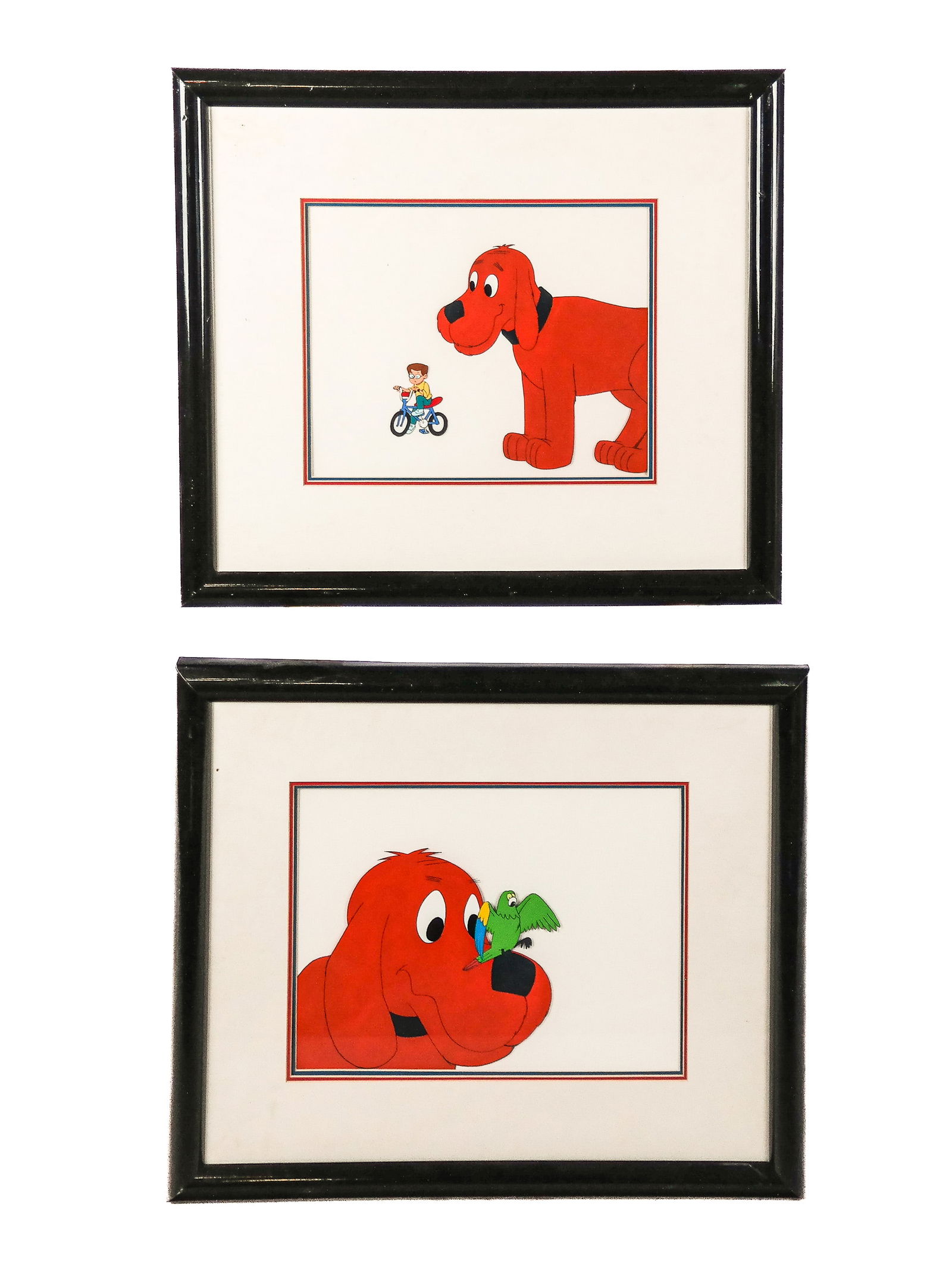 Two Animation Cells: Clifford The Big Red Dog (1 of 7)