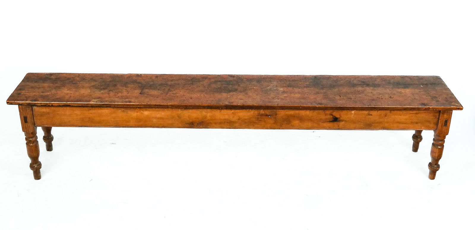 Arts & Crafts Oak Hall Bench (1 of 10)