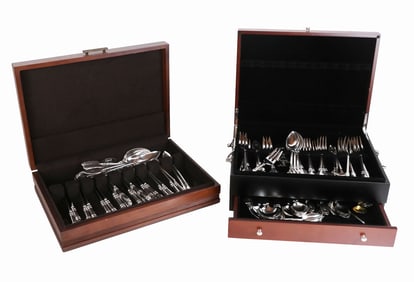Graff Washbourne & Dunn Silver Flatware Set, 115