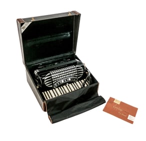 Excelsior Model "B" Accordion and Concertina