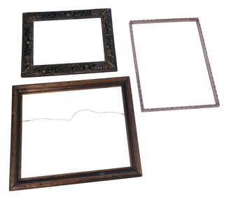 Three Giltwood Art/Photo Frames
