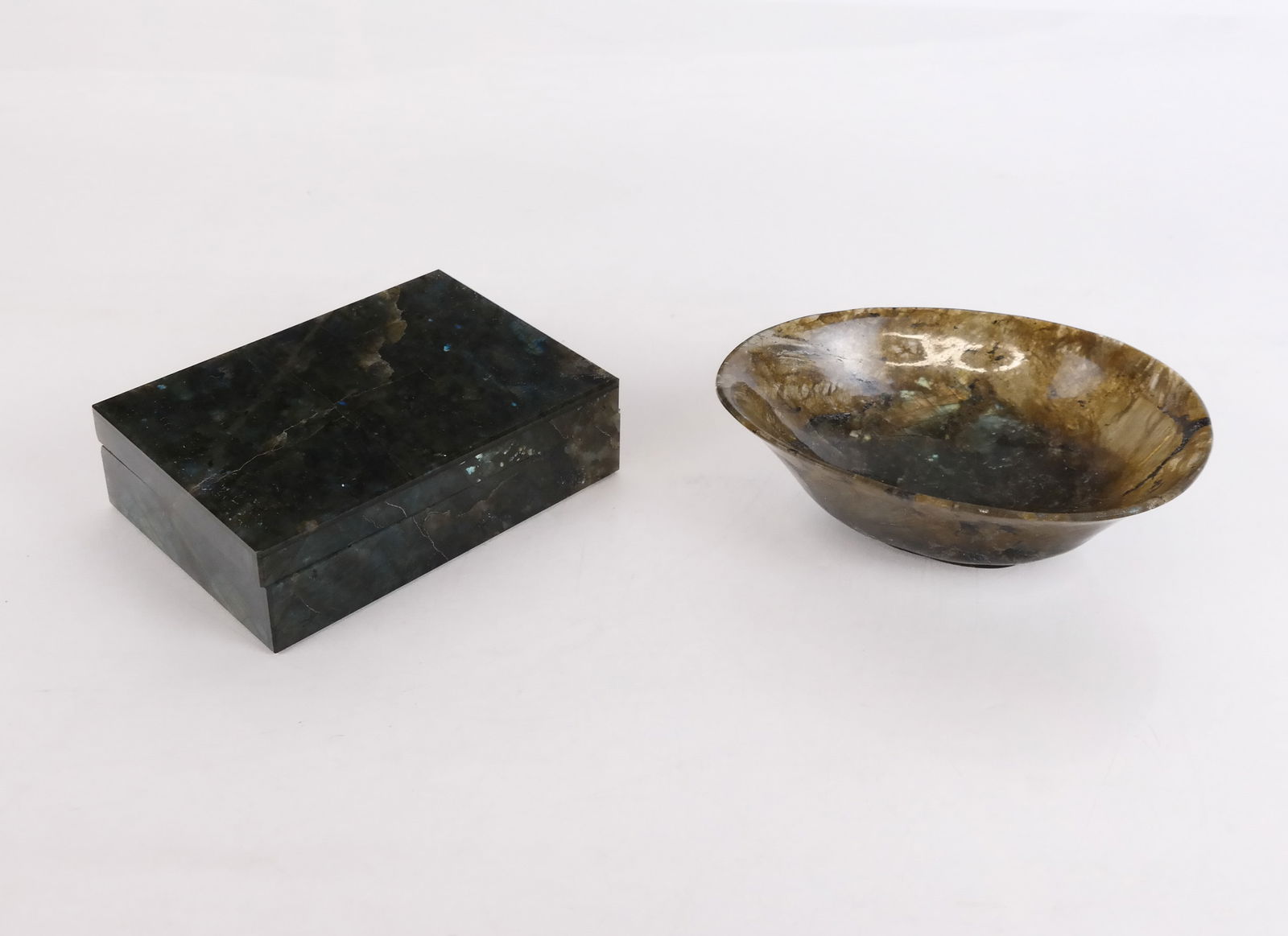 Two Labradorite Table Ornaments (1 of 13)