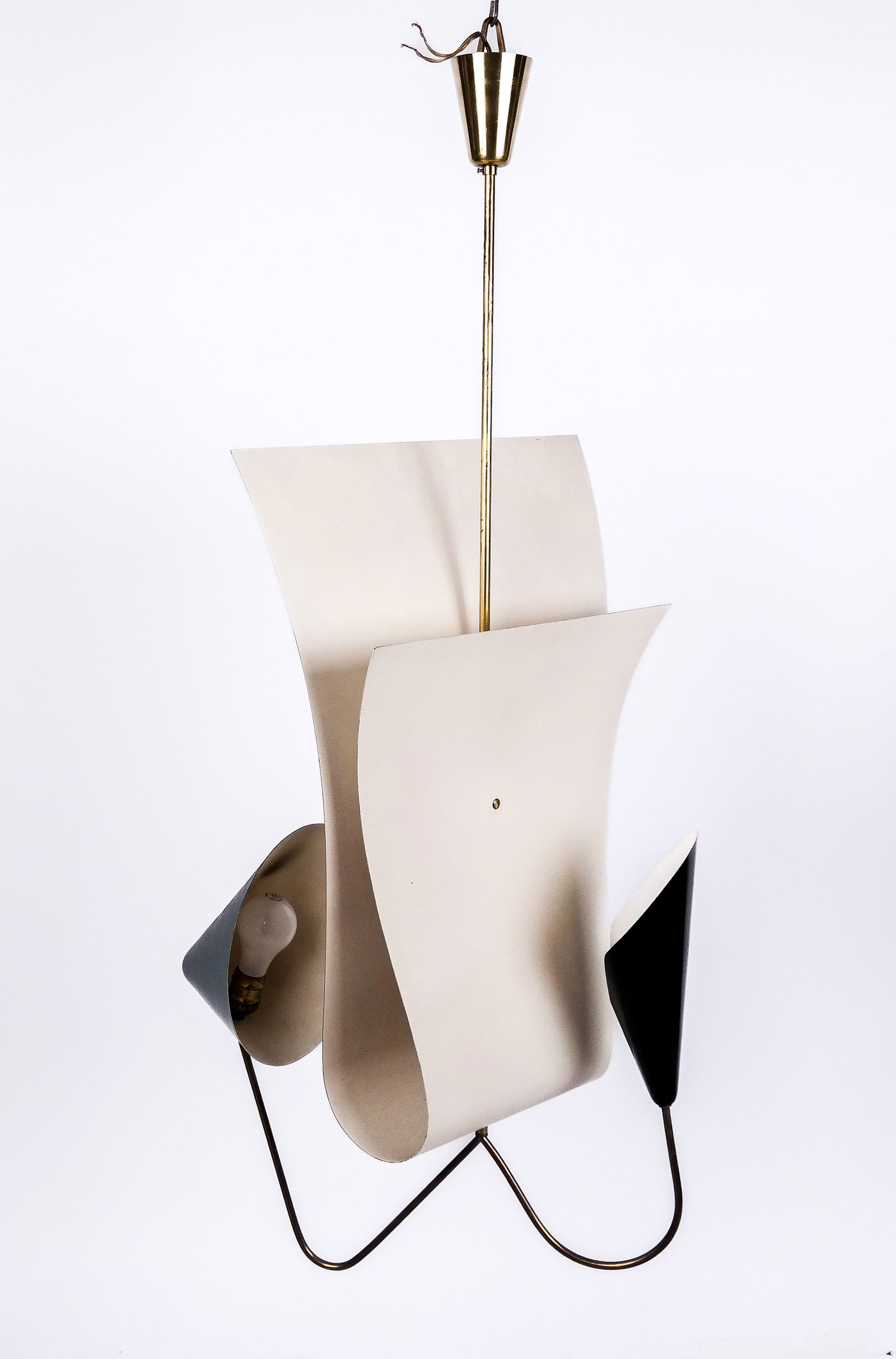 Postmodern Two-Light Chandelier (1 of 11)