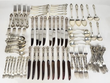 Watson Sterling Silver Part Flatware Service, 93