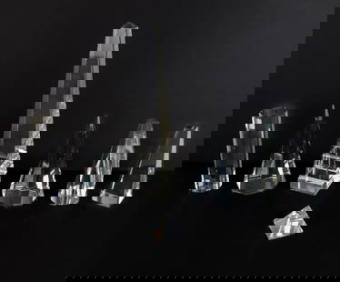 Cut Crystal Paperweights, 7