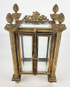 Pressed and Gilt Metal Reliquary