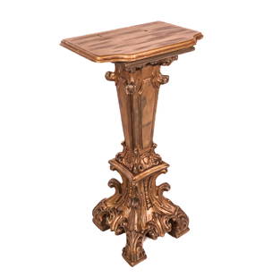 Venetian Gilt Decorated Pedestal