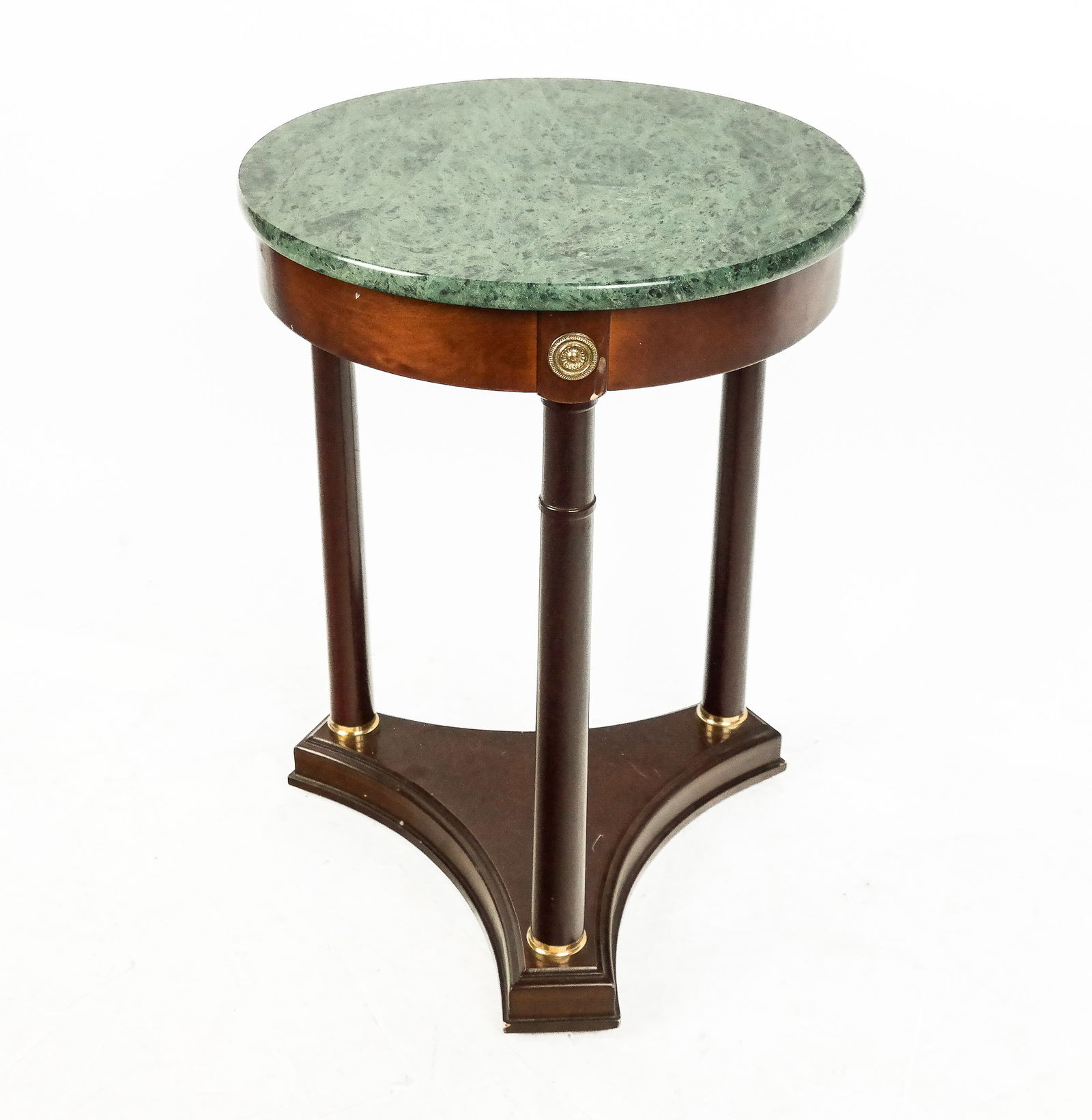 Green Marble Topped Side Table (1 of 7)